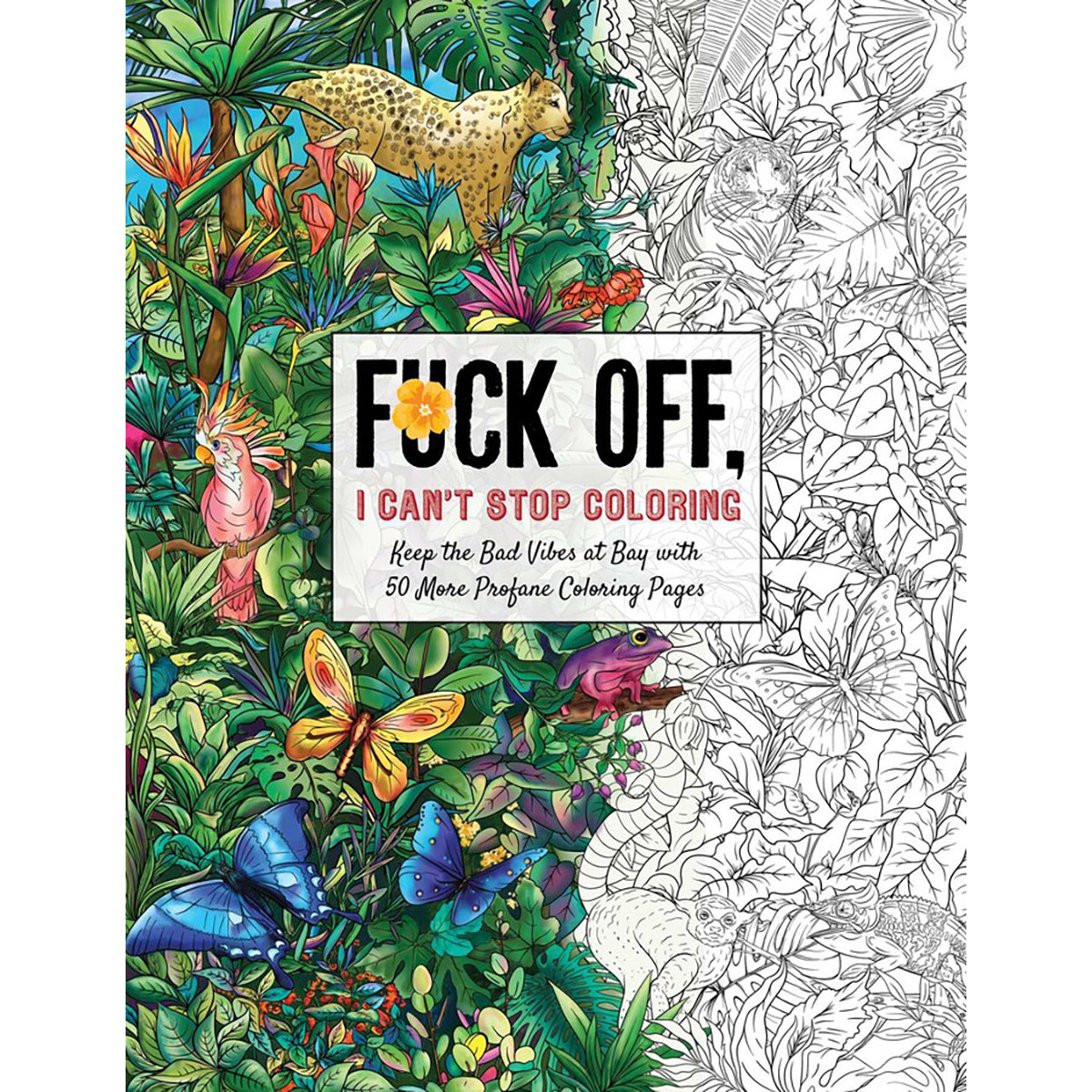 Fuck Off, I Can't Stop Coloring Book