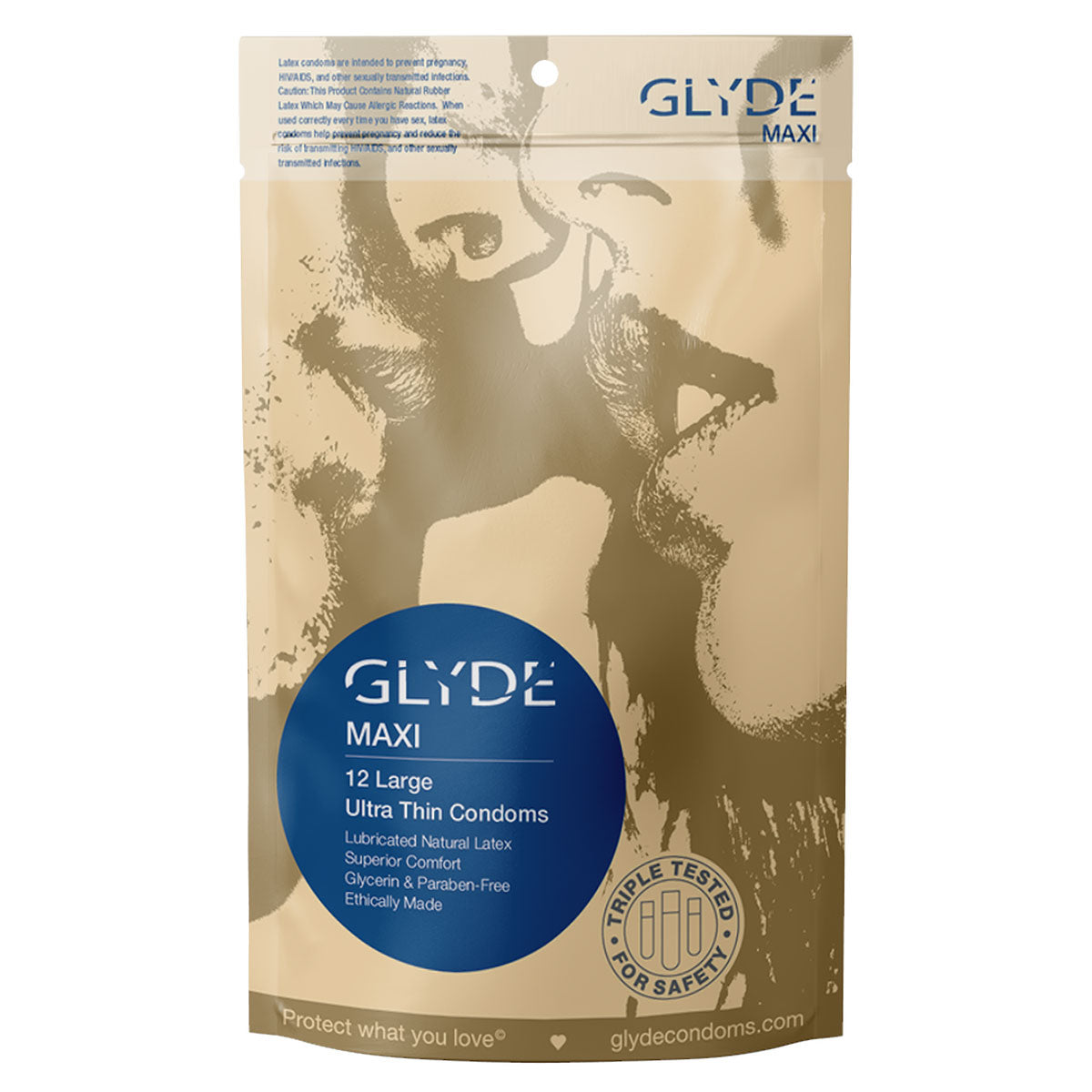 Glyde Maxi Condoms 12pk
