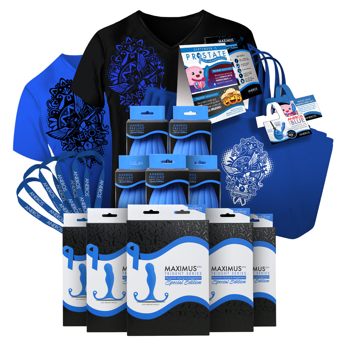 Aneros Goes Blue Limited Edition Promo Kit