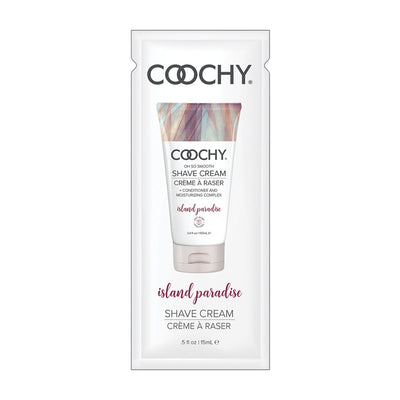 Coochy Shave Cream 15ml. 24pc. Display - Island Paradise