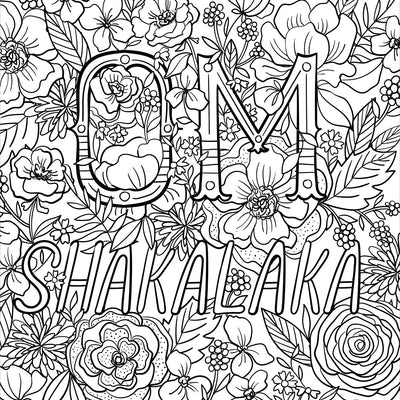 Inner F*cking Peace Coloring Book