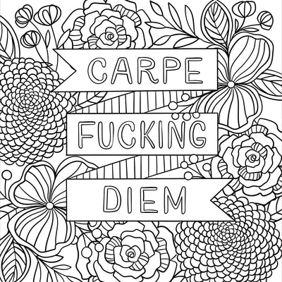 Inner F*cking Peace Coloring Book