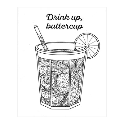 Cheer the F*ck Up Coloring Book