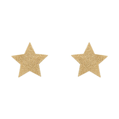 Bijoux Indiscrets Flash Pasties - Gold Stars