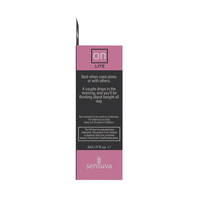Sensuva ON for Her Arousal Oil Lite 5ml