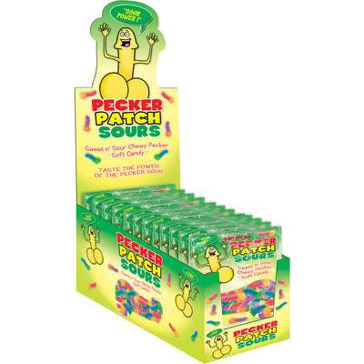 Pecker Patch Sours 12pk Display