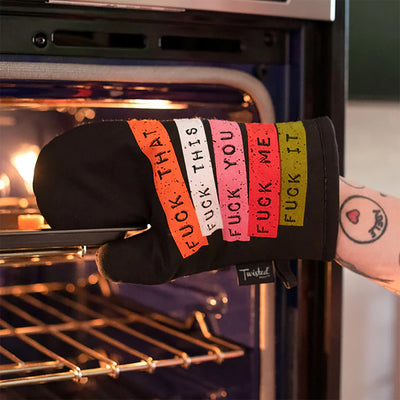 Twisted Wares Fuck Everything Oven Mitt