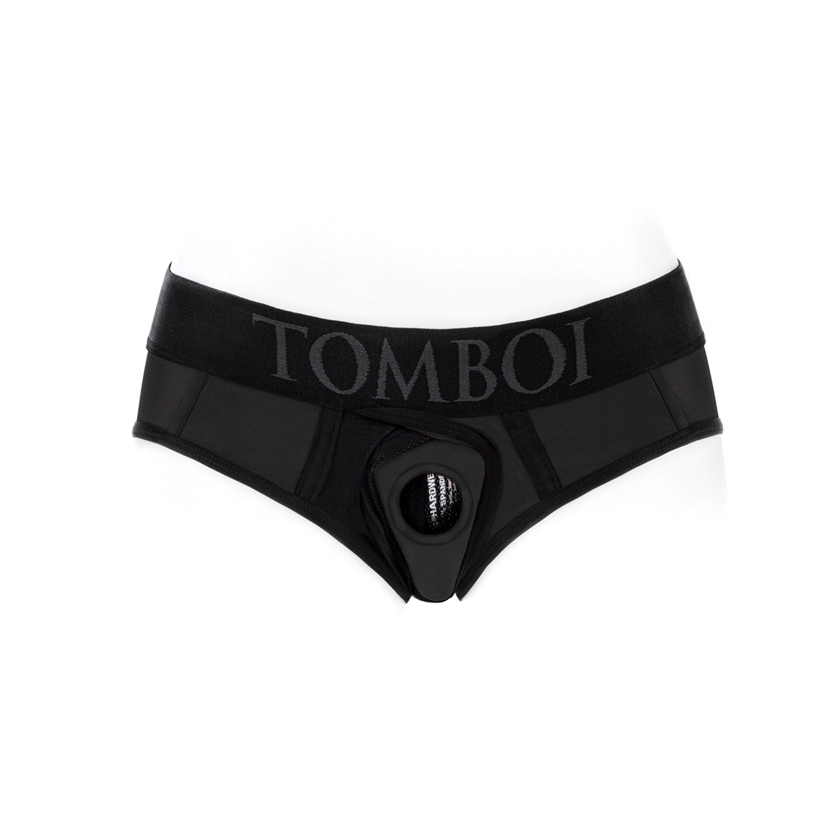 SpareParts Tomboi Cover Brief Nylon Bk L
