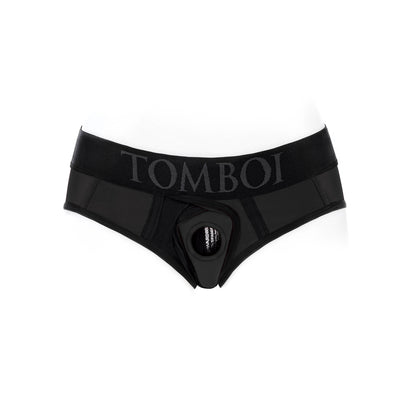 SpareParts Tomboi Cover Brief Nylon Bk L