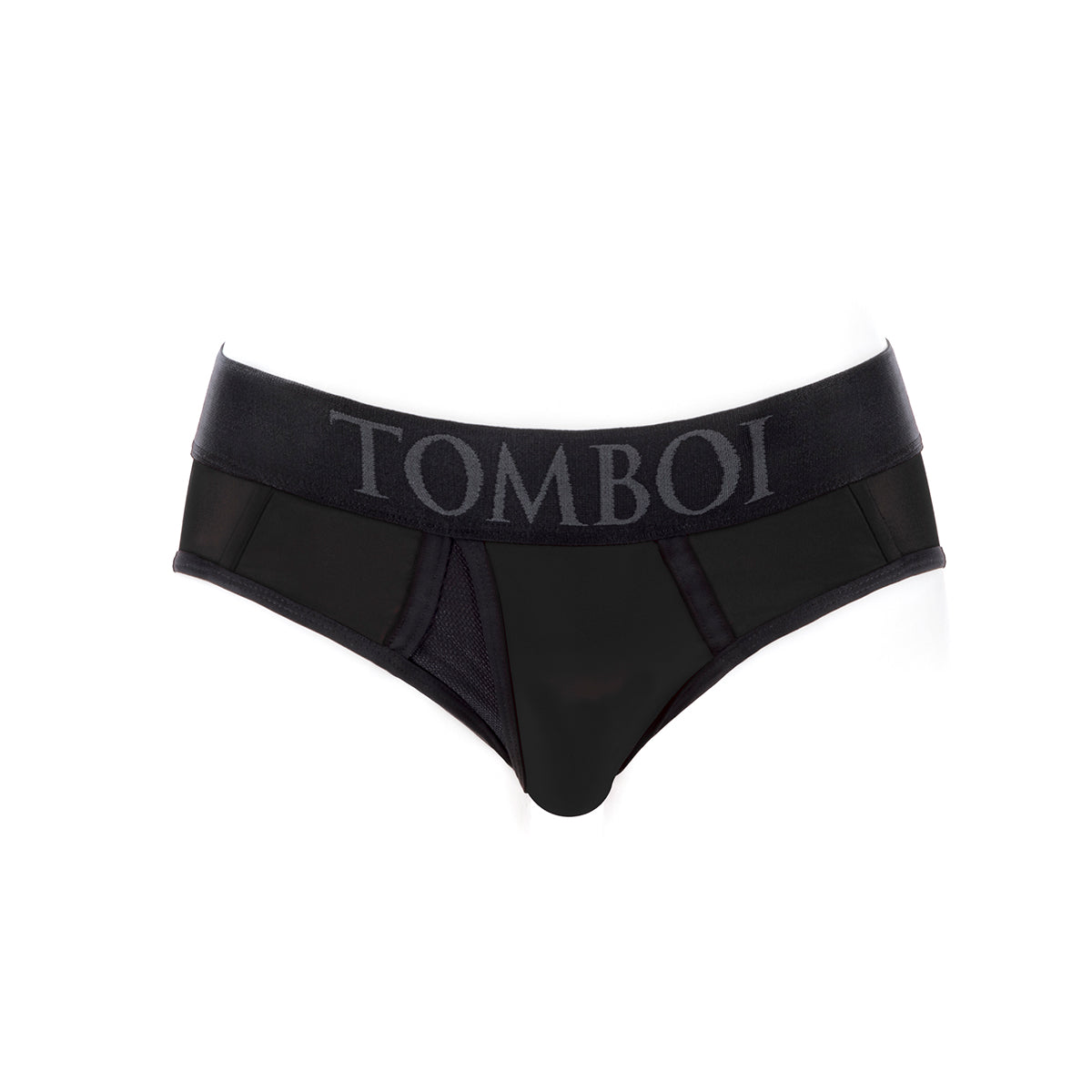 SpareParts Tomboi Cover Brief Nylon Bk L