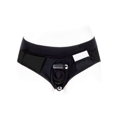 SpareParts Tomboi Cover Brief Nylon Bk L