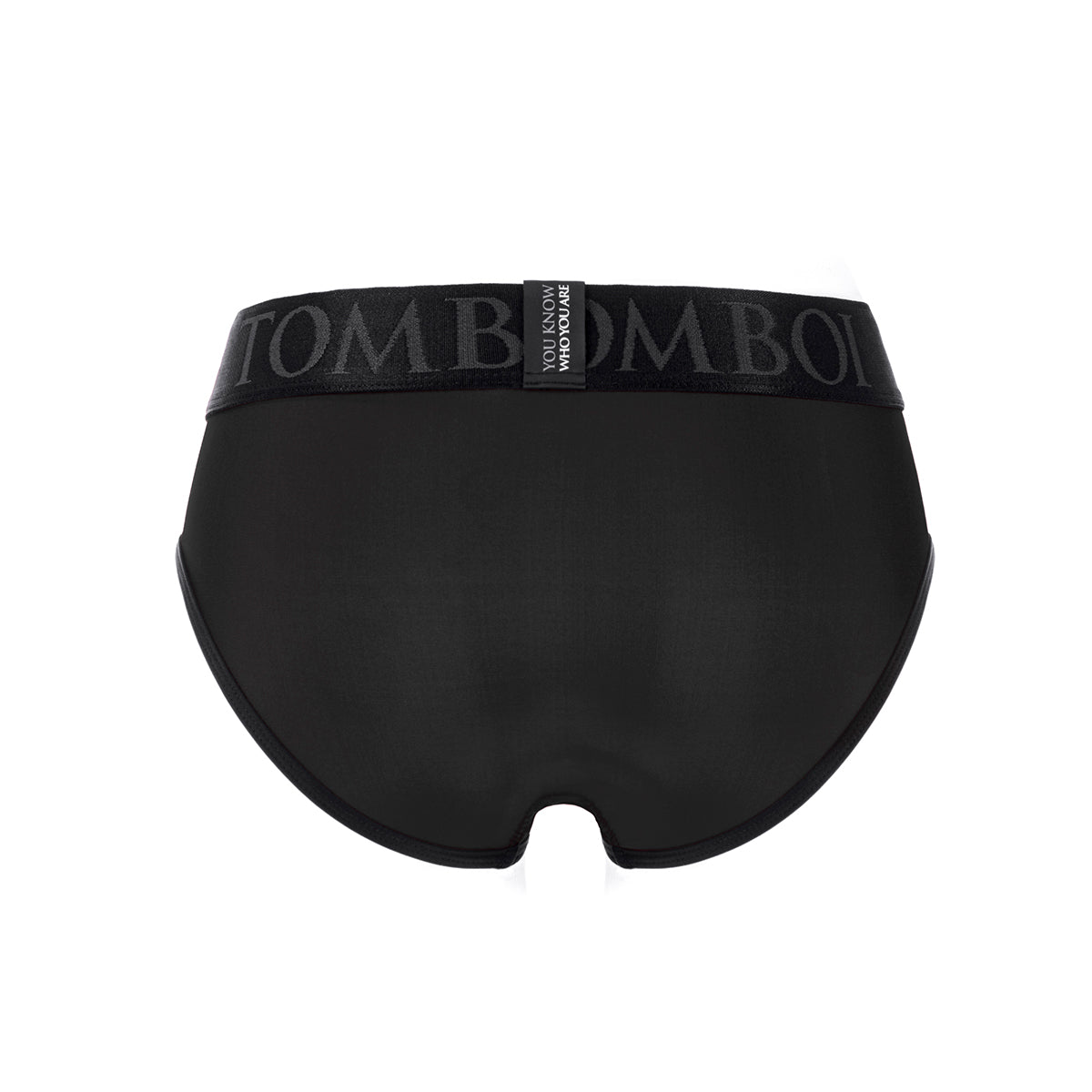 SpareParts Tomboi Cover Brief Nylon Bk L