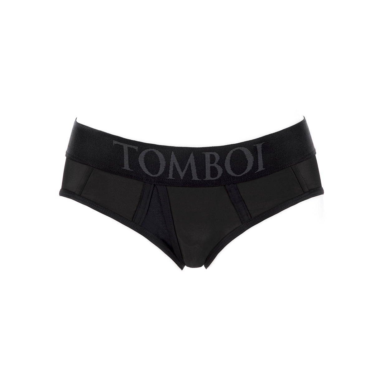 SpareParts Tomboi Cover Brief Nylon Bk L