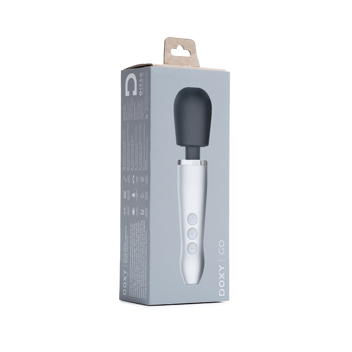Doxy Go Travel-Sized Wand Massager