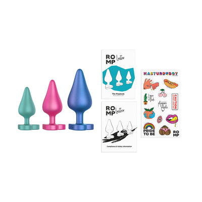 ROMP Luster Anal Plug Set