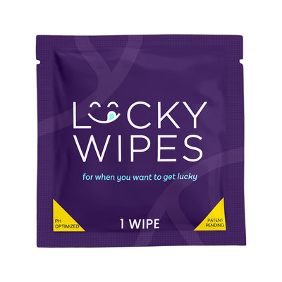 Sweetums Lucky Wipes Banana Flavor 10-Pack