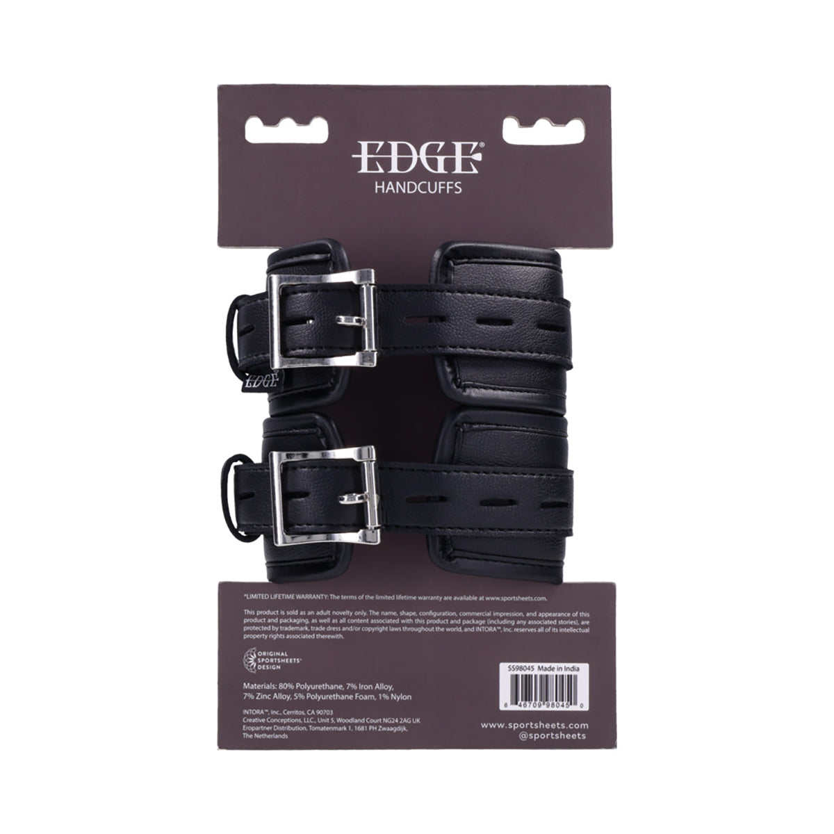 SS Edge Handcuffs
