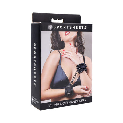 SS Velvet Noir Handcuffs