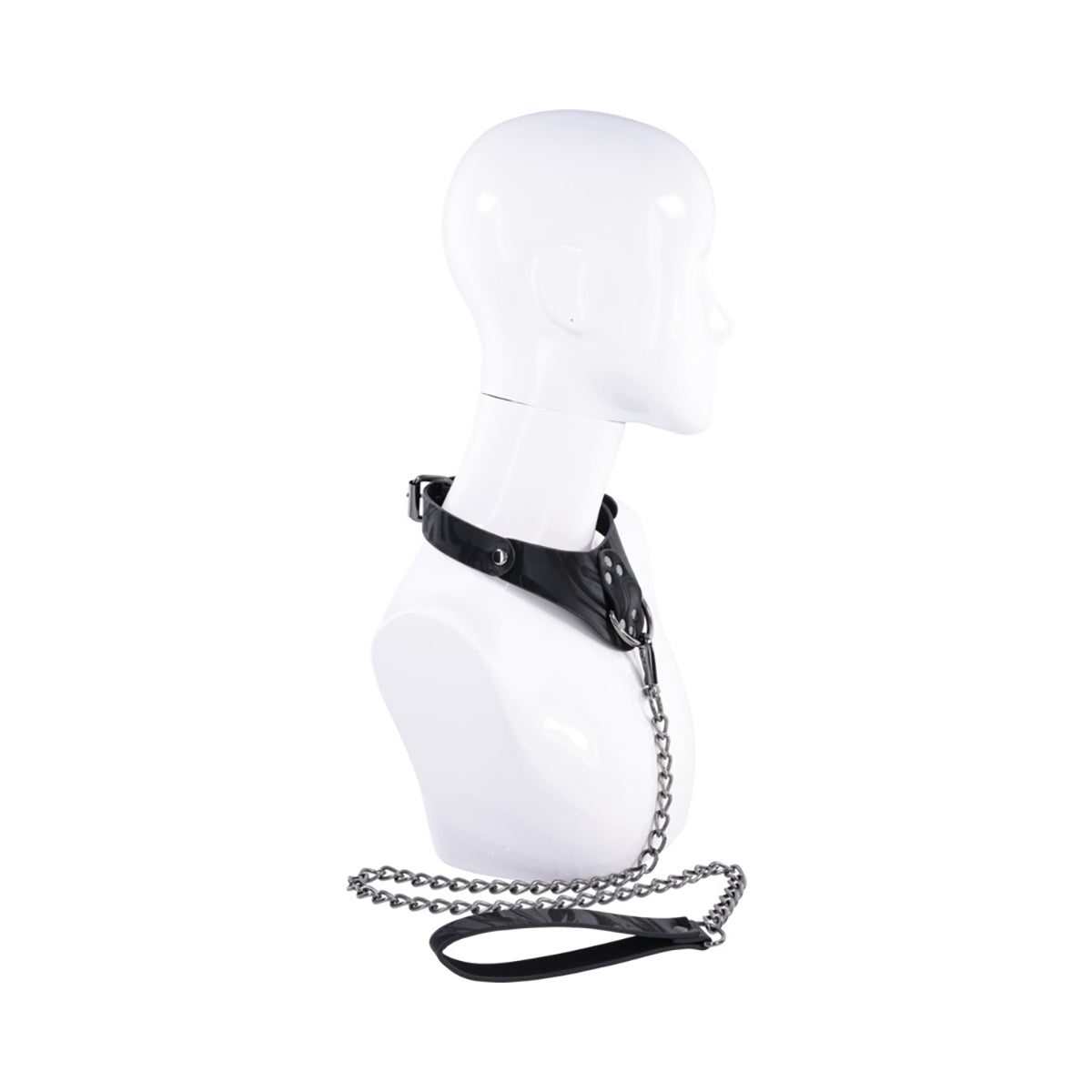 SS Velvet Noir Collar & Leash
