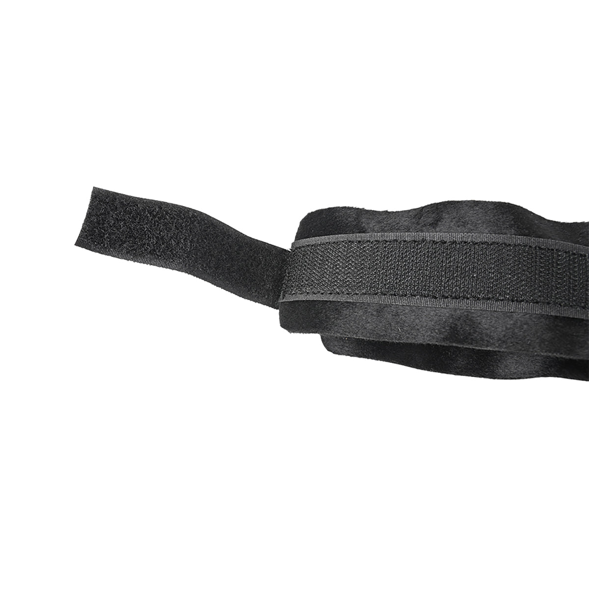 SS Velvet Noir Adjustable HogTieCuff Set