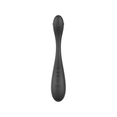 Honey Play Box Puff App-Controlled Inflatable Kegel Ball Black