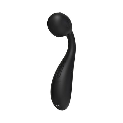 Honey Play Box Puff App-Controlled Inflatable Kegel Ball Black