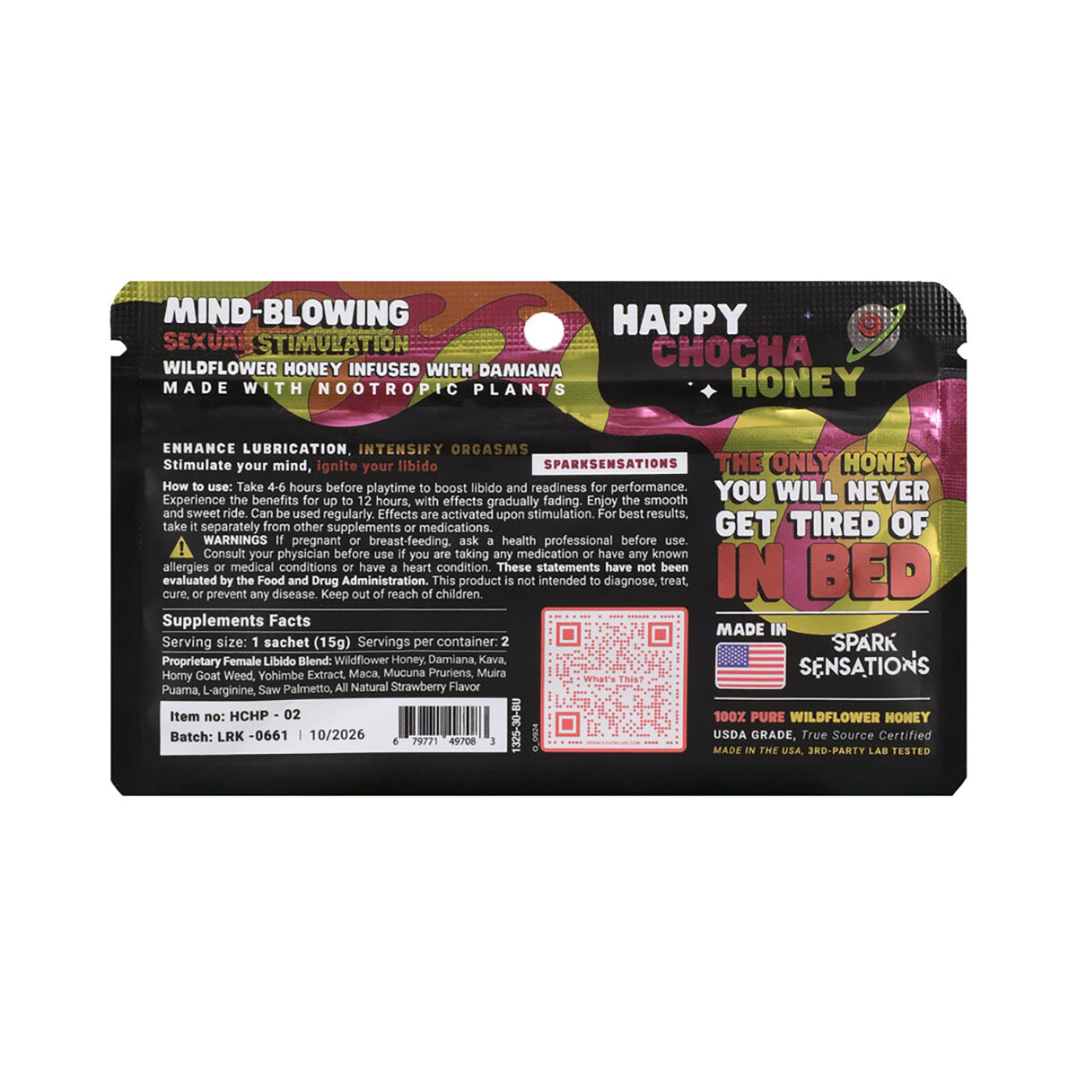 Happy Chocha Honey 12-Pack Display