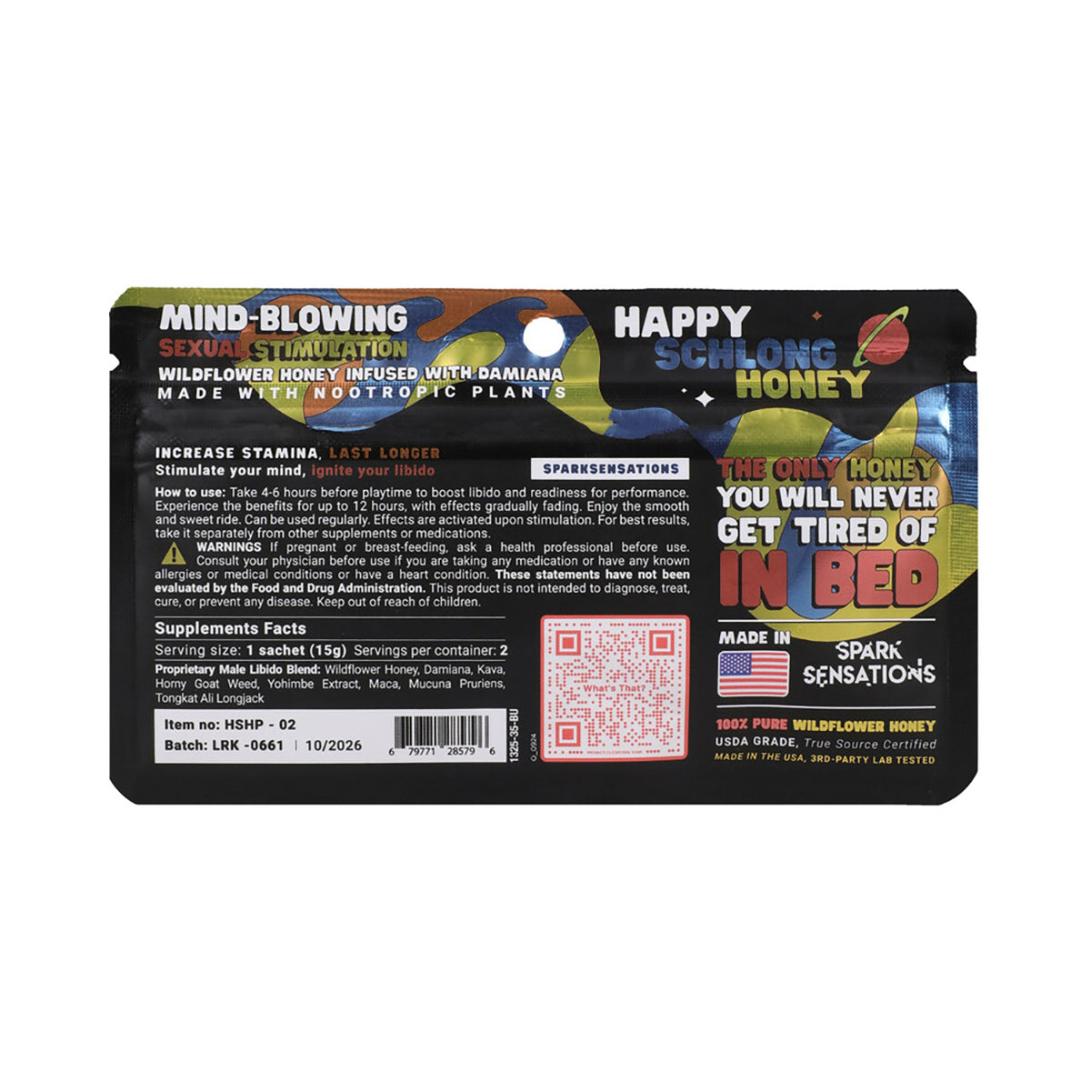 Happy Schlong Honey 12-Pack Display
