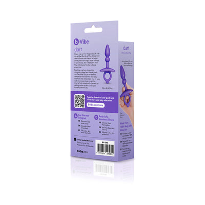 b-Vibe Butties Dart Silicone Anal Plug