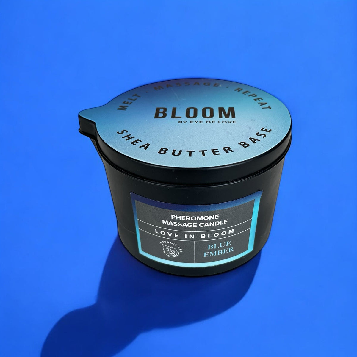 EOL Phr Massage Candle Blue Ember