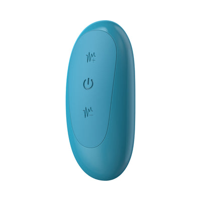 Luv Inc. Pr37: Pointy Ring Luv Plug Metallic Blue