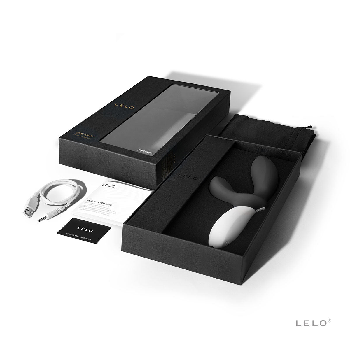 LELO Loki Wave - Obsidian Black