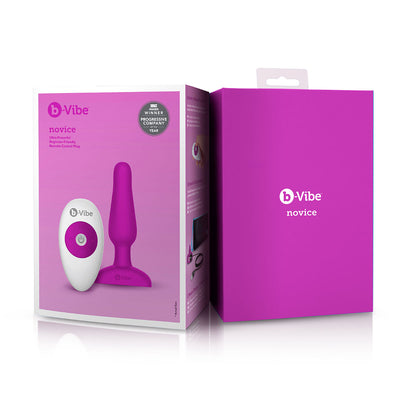 B-Vibe Novice Plug - Fuchsia