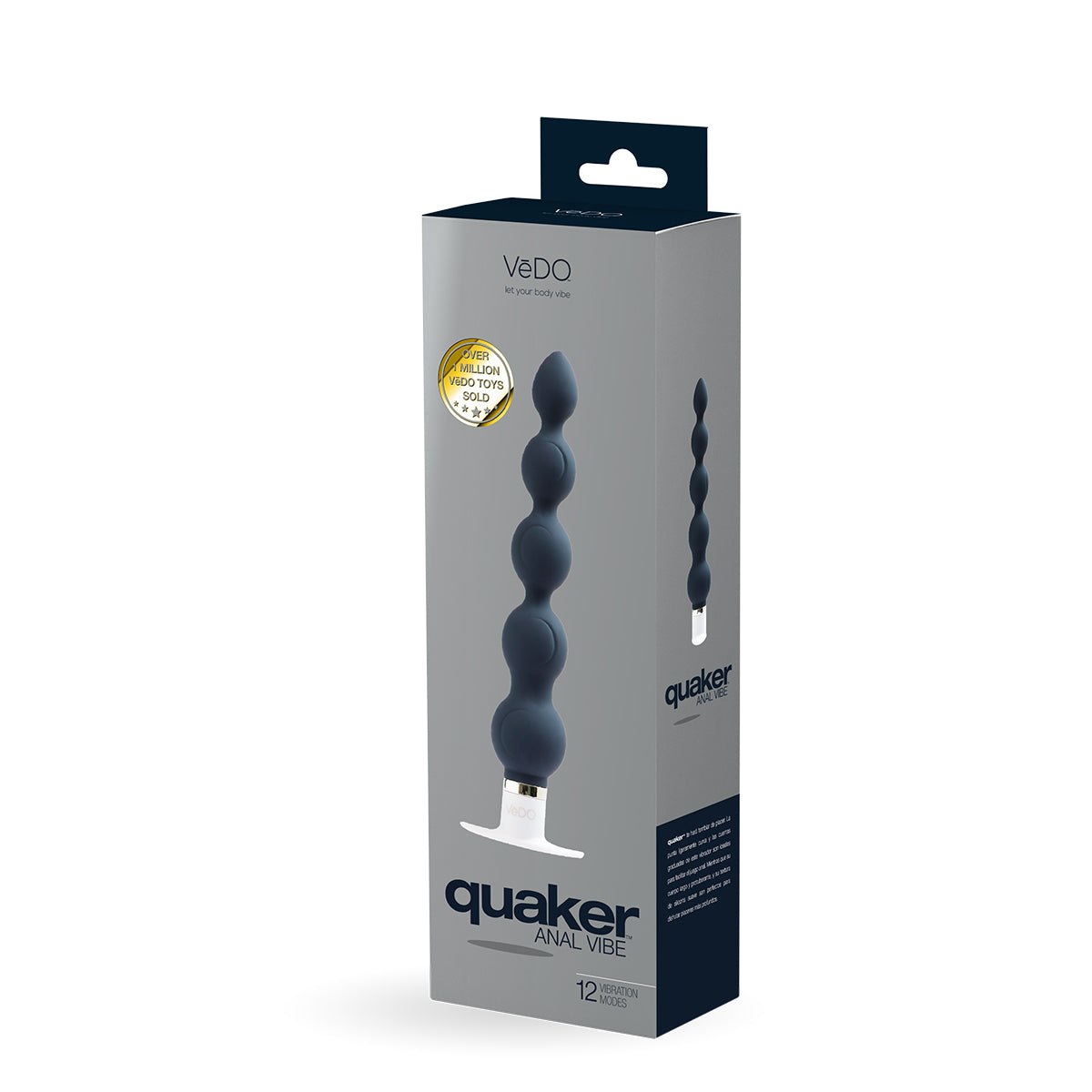 VeDO Quaker Anal Vibe - Black