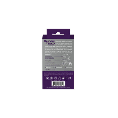 VeDO Thunder Bunny Vibrating Dual C-Ring - Purple