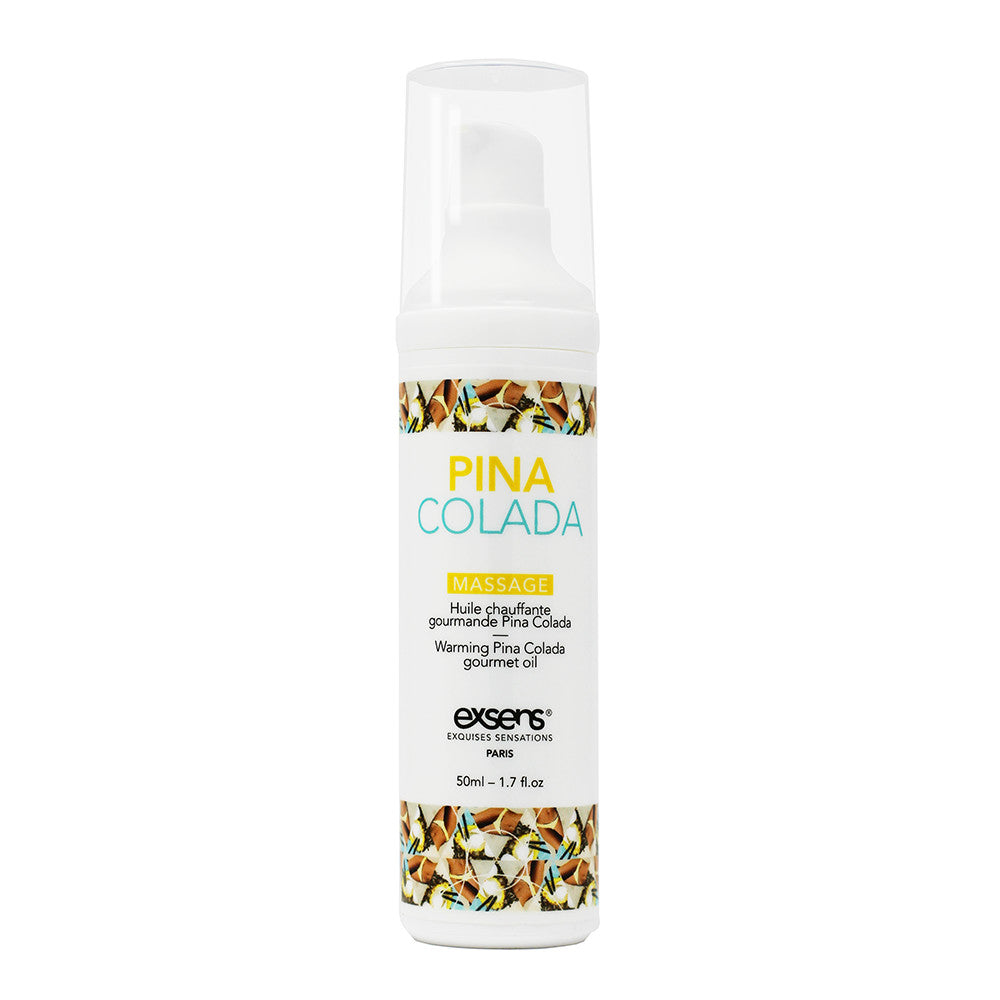 Exsens Warming Massage Oil 50ml - Pina Colada