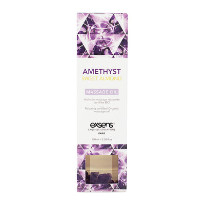 Exsens Massage Oil 100ml - Amethyst Sweet Almond