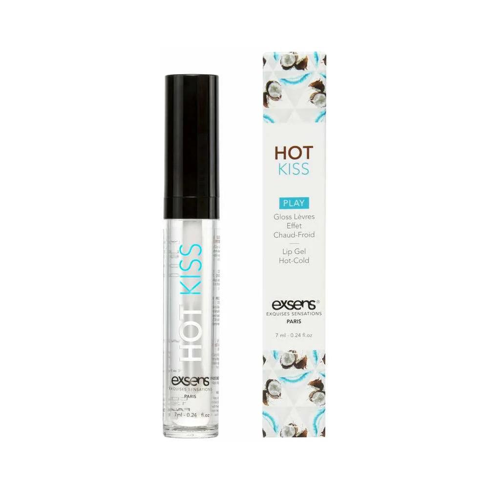 Exsens Hot Kiss Arousal Lip Gloss 7ml - Coconut