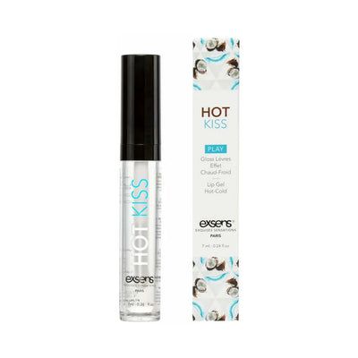 Exsens Hot Kiss Arousal Lip Gloss 7ml - Coconut