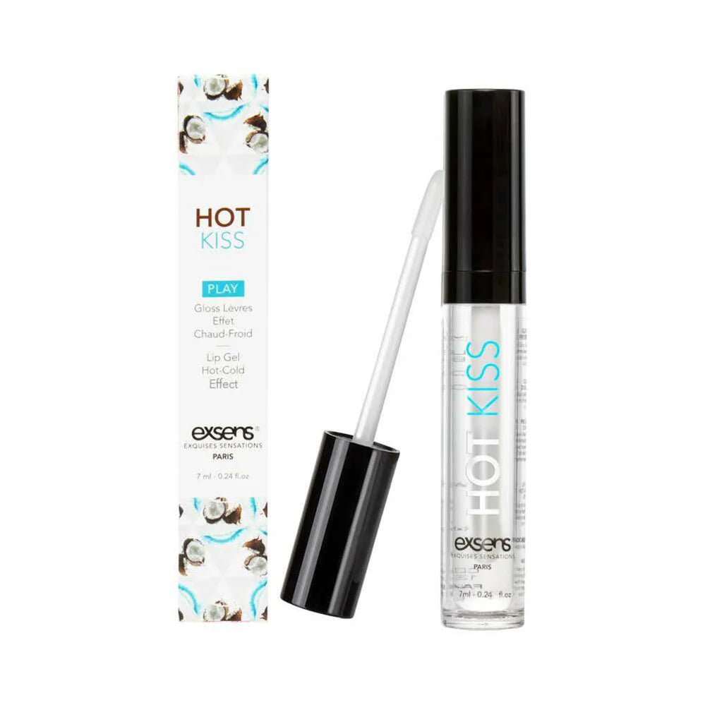 Exsens Hot Kiss Arousal Lip Gloss 7ml - Coconut