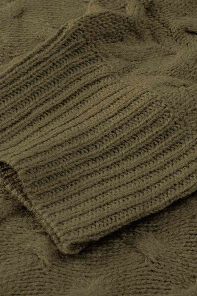 Boat Neck Long Sleeve Sweater