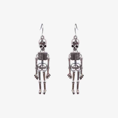 Skeleton Alloy Earrings