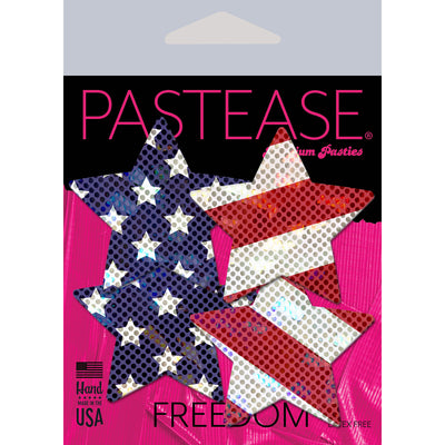Pastease Petite Patriot Stars 4pc