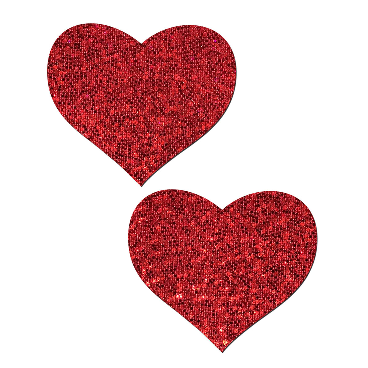 Pastease Glitter Hearts Red