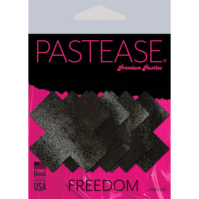 Pastease Petite Crosses 4pc - Black