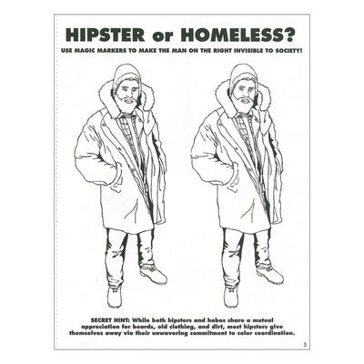 Coloring for Grown-Ups Activity Book