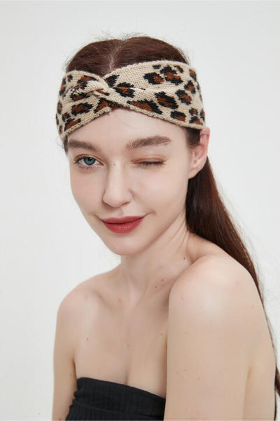 Leopard Twisted Hairband