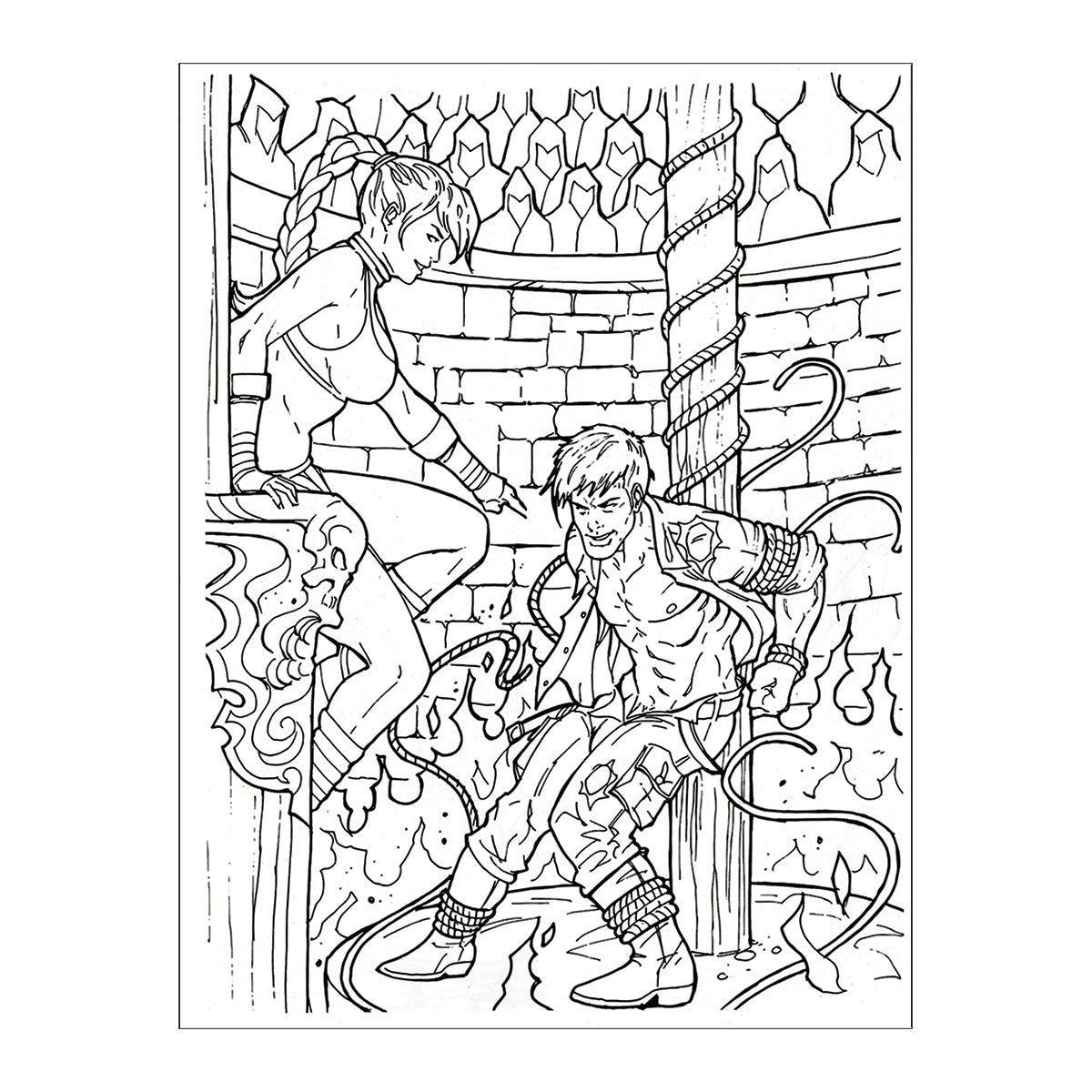Fantasmic Coloring Book #NSFW