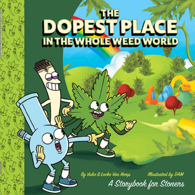 Wood Rocket The Dopest Place in the Whole Weed World Story Book