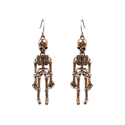 Skeleton Alloy Earrings